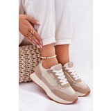 Boto Women's Sports Shoes With Mesh On Platform Khaki Poova | Shoptok.si
