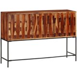 vidaXL Komoda 110x28x76 cm trden akacijev les Cene