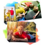  Profilirani vrtni trampolin Neo-Sport 12 ft / 374 cm s unutarnjom zaštitnom mrežom | shoptok.hr