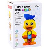  Interactive Bath Toy Duck with Grinder, Suction Cups, and Spoon | shoptok.hr