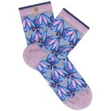Cabaia Nogavice CAB474VTKM SOCK APRILE ET JHAROD LIGHT BLUE Modra Cene