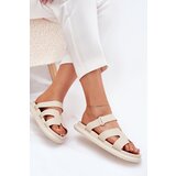 Boto Women's Rubber Slippers With Strap Beige Tavirae | ePonuda.com