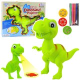 Projektor u obliku dinosaura s 18 različitih motiva - zeleni Cijene