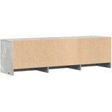 TV omarica z LED Betonsko siva 140 x 34 x 40 cm Konstruiran les, (5000202738) | Shoptok.si