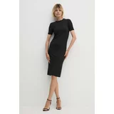 Calvin Klein Obleka črna barva, K20K207233