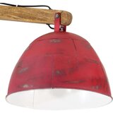 Stropna svetilka 25 W obrabljeno rdeča 105x30x65-108 cm E27, (21410247) | Shoptok.si