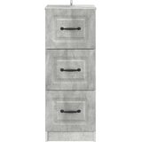 Ormar s ladicama Betonska siva 33 x 34,5 x 87 cm | Eponuda.com