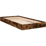 vidaXL Okvir za krevet boja hrasta 90 x 200 cm konstruirano drvo | shoptok.hr
