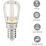 Nedis LBCRFE14T26 - LED sijalica za frižider T26 E14/2W/230V 2700K | Eponuda.com