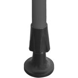 Tenda na ručno uvlačenje s LED svjetlom 200 cm narančasto-smeđa | Eponuda.com