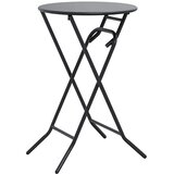 vidaXL Vrtna miza Antracit 50 x 50 x 72 cm Jeklo, (5000045110) | Shoptok.si