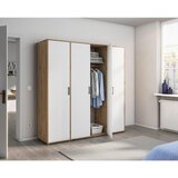 Rauch Möbel OMARA S KLASIČNIMI VRATI, bela, hrast artisan | Shoptok.si
