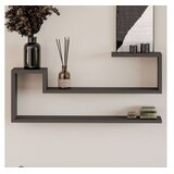 Hanah home Zidna polica Ravi Anthracite | Eponuda.com