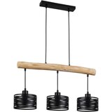 Modern Living viseča svetilka guiseppe, les, kovina, 40 w | Shoptok.si
