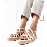  Beige Platform Espadrille Sandals Verata Cijene