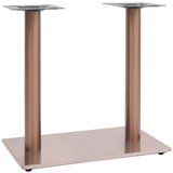 vidaXL Noga za bistro stol mjedena 70x40x72 cm od nehrđajućeg čelika Cijene