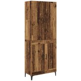 vidaXL Highboard Staro drvo 69,5 x 34 x 180 cm Konstruirano drvo | shoptok.hr