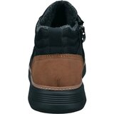 Bugatti Gležnarji z vezalkami konjak / črna | Shoptok.si