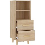  Komoda boja hrasta sonome 34 5x34x90 cm od konstruiranog drva | shoptok.hr