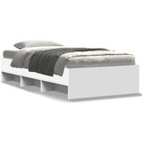vidaXL okvir za krevet bijeli 100 x 200 cm konstruirano drvo | shoptok.hr