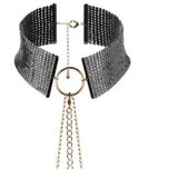 Bijoux Indiscrets Ovratnica Bijoux Desire Metallique, črna u