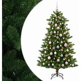 Umjetno božićno drvce s kuglicama 210 cm 300 LED lampica | shoptok.hr