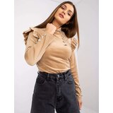 Italy Moda Blouse-DHJ-BZ-6533A.44P-camel | Shoptok.si