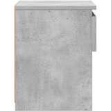  Noćni ormarići 2 kom boja betona 40x30x39 cm konstruirano drvo | shoptok.hr