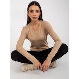 Jean Louis Francoise Sweater-NM-SW-J52002.70-dark beige | Shoptok.si
