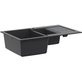  Kuhinjski sudoper s dva korita Granit 80 x 50 x 30,5 cm | shoptok.hr
