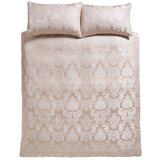 Catherine Lansfield Bež posteljina za krevet za jednu osobu od damasta 135x200 cm Damask Jacquard – | shoptok.hr