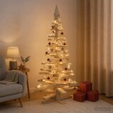  Drveno božićno drvce KOTKA 150 cm Masivna borovina Prirodno - 150 cm Prirodna (neobrađena) | shoptok.hr