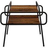  Stolić za kavu Staro drvo 50 x 50 x 51 cm Konstruirano drvo - Staro drvo 50 x 50 x 51 cm | shoptok.hr