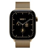 Apple watch series 12 gps + cellular 42mm radiant gold titanium case with radiant gold milanese loop (MJGL4WF/A) | Eponuda.com