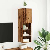 TV ormarići s LED svjetlima 2 kom boja drva 30 5x30x102 cm | shoptok.hr