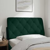  Jastuk za uzglavlje tamnozeleni 100 cm baršunasti | shoptok.hr