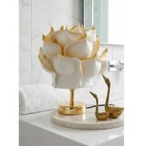 Opviq Stona lampa belo - zlatna MAG0009 | Eponuda.com