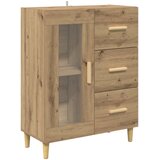  Kreveta Umjetnički hrast 69,5 x 34 x 90 cm Konstruirano drvo | shoptok.hr