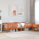 vidaXL Okvir kreveta voštano smeđi 80 x 200 cm od masivne borovine | shoptok.hr
