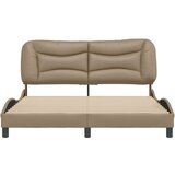  Okvir za krevet s uzglavljem cappuccina 160x200 cm umjetna kože | shoptok.hr