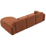 Makamii Kutna garnitura od šenila boja terakote (s desnim kutom/s ležaljkom) Omao – | shoptok.hr