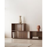 Kave Home Modularni sustav polica 6 kom u dekoru oraha u prirodnoj boji 168x114 cm Litto – | shoptok.hr
