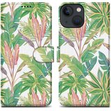 Cadorabo Ohišje, združljiv z Apple - Design Green Rainforest št. 8 - Zaščitni pokrov z magnetnim zapiranjem, funkcijo stojala in režo za kartico, (20595408) | Shoptok.si