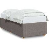 vidaXL Okvir za krevet smeđesivi 90x200 cm od tkanine | shoptok.hr