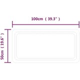  Kupaonsko ogalo 50x100 cm | shoptok.hr