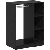 Ormarić s policom s pohranom Crni hrast 77 x 48 x 102 cm | shoptok.hr
