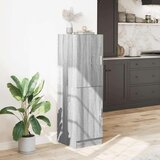 vidaXL Kuhinjska omarica siva sonoma 38x41,5x131,5 cm inž. les | Shoptok.si
