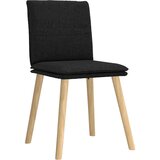  Jedilni stoli 4 kosi črno blago | Shoptok.si