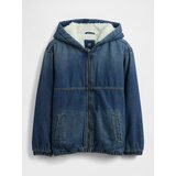 GAP Children's Insulated Sherpa Denim Jacket - Boys | Shoptok.si