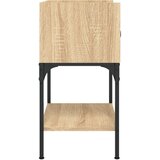  Noćni ormarići 2 kom boja hrasta 40 5x31x60cm konstruirano drvo | shoptok.hr